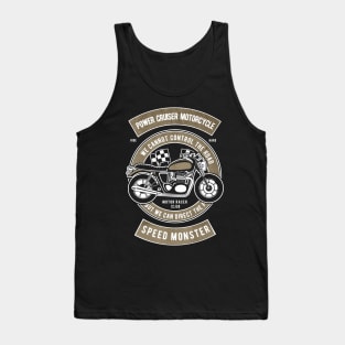 Power Cruiser Motorcycle Tank Top